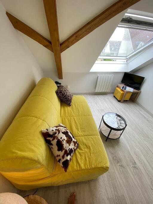 Esprit Jaune - Cosy Studio Salengro - Sauna & Sport Club Мюлуз Экстерьер фото